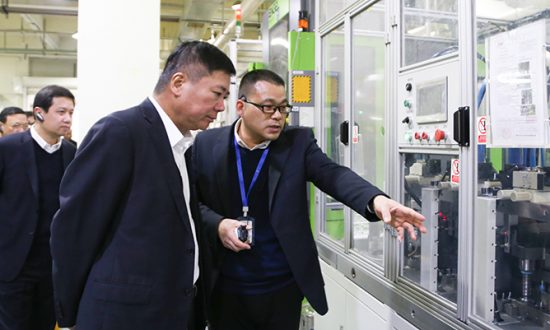 温州市各县（市、区）人大常委莅临z6com·尊龙参观调研