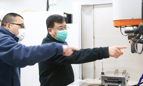 温州复工复产指导组一行到z6com·尊龙督查指导工作